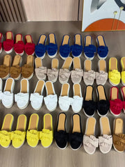 Soleil™ Bow Platform Espadrilles Slippers