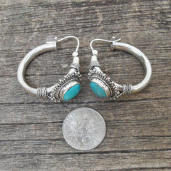 Aurora™ | Vintage Turquoise Earrings