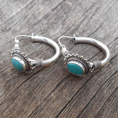 Aurora™ | Vintage Turquoise Earrings