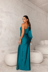 Emmeline™ | Elegant Slit Maxi-Dress