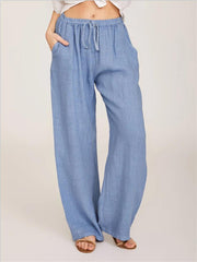 Layla™ | Drawstring Wide Leg Pants