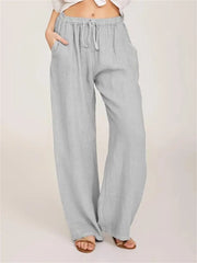 Layla™ | Drawstring Wide Leg Pants