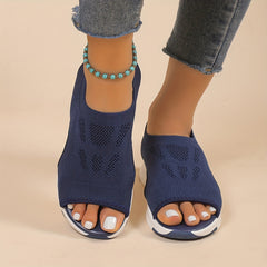 Matilda™ Open Toe Knitted Cut-out Sandals