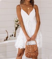 Stella™ | Lace-Trimmed Summer Dress