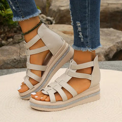 Chloe™ | Elegant Wedge Sandals