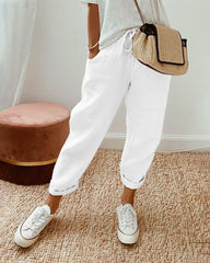 Soraya™ |  Anti-Sweat Luxe Linen Pants