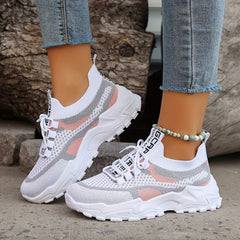 Tabitha™ | Orthopaedic Colorblock Knitted Sneakers