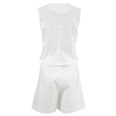 Semele™ | Tailored Vest and Shorts Set