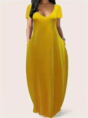 Brianna™ Mid-Elasticity Versatile Maxi Dress