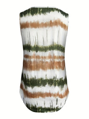 Ella™ | Tie Dye Square Neck Tank Top