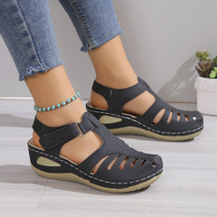 Caitlyn™ Ankle Straps Wedge Sandals