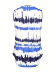 Ella™ | Tie Dye Square Neck Tank Top