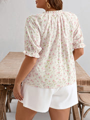 Celeste™ | Washable Polyester V-Neck Blouse