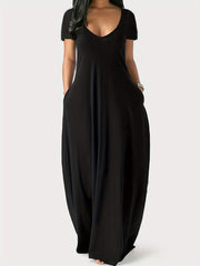 Brianna™ Mid-Elasticity Versatile Maxi Dress