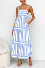 Evelisse™ | Chic Striped Sundress