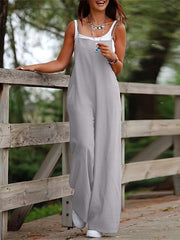 Anna™ Sleeveless Chic Wide-Leg Jumpsuit