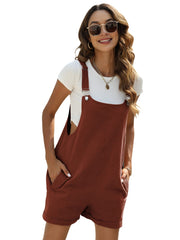 Millie™ Sleeveless Cotton-Linen Jumpsuit