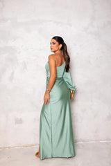 Emmeline™ | Elegant Slit Maxi-Dress