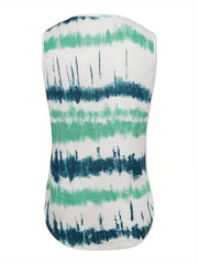 Ella™ | Tie Dye Square Neck Tank Top