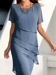 Keith™ | Elegant dress with belly coverage