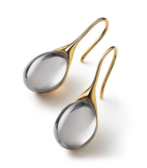 Crystal™ | Drop Earrings in Gold and Silver