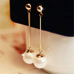 Celeste™ | Luxury Dangling Earrings with Special Hand-Plaid Pearls