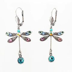 Luna Grace™ | Elegant Carved Dragonfly Earrings