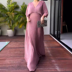 PAYA™ | Flowing ribbed maxi dress