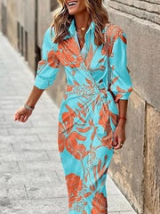 Sali™ | Printed Wrap Dress