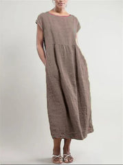 Elodie™ | 100% Cotton Pocket Dress