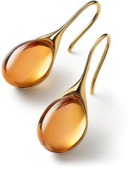 Crystal™ | Drop Earrings in Gold and Silver