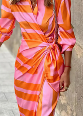 Sali™ | Printed Wrap Dress