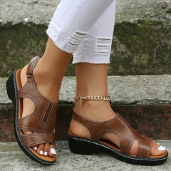 Olivia™ | Women's Orthopedic Leather Sandals