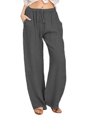 Layla™ | Drawstring Wide Leg Pants