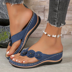 Emily™ I Summer Flowers Flip Flops