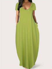 Brianna™ Mid-Elasticity Versatile Maxi Dress