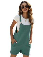 Millie™ Sleeveless Cotton-Linen Jumpsuit