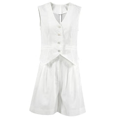 Semele™ | Tailored Vest and Shorts Set