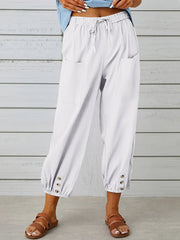 Bonnie™ Effortless Wide Leg Capri Pants