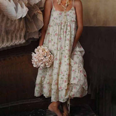 Barbara™ | Flower Maxi Dress