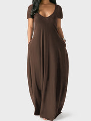 Brianna™ Mid-Elasticity Versatile Maxi Dress