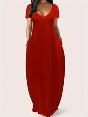 Brianna™ Mid-Elasticity Versatile Maxi Dress