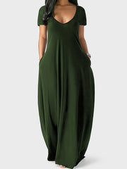 Brianna™ Mid-Elasticity Versatile Maxi Dress