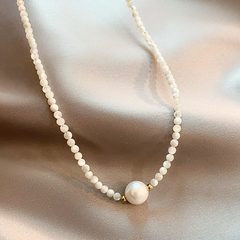 Elara™ | Elegant Pearl Necklace