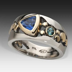 Vintage™ | Blue Crystal Ring