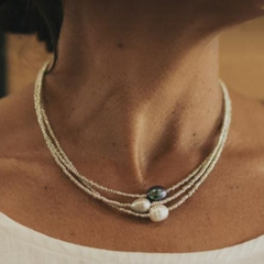 Aurelia™ | Vintage Fresh Water Pearl Necklace