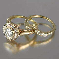 Zirconia™ | Vintage Gold & Zirconia Ring Pack