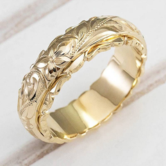 Fleur™ | Vintage Gold Flower Ring