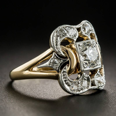 Zirconia ™ | Vintage Gold Ring