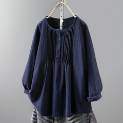 Farah┃Folded plain casual Tunic